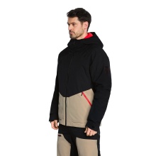 Ziener zimowa kurtka narciarska Tobin-Z (wodoodporna, wiatroszczelna, ciepła) 2025 czarna/piaskowa męska